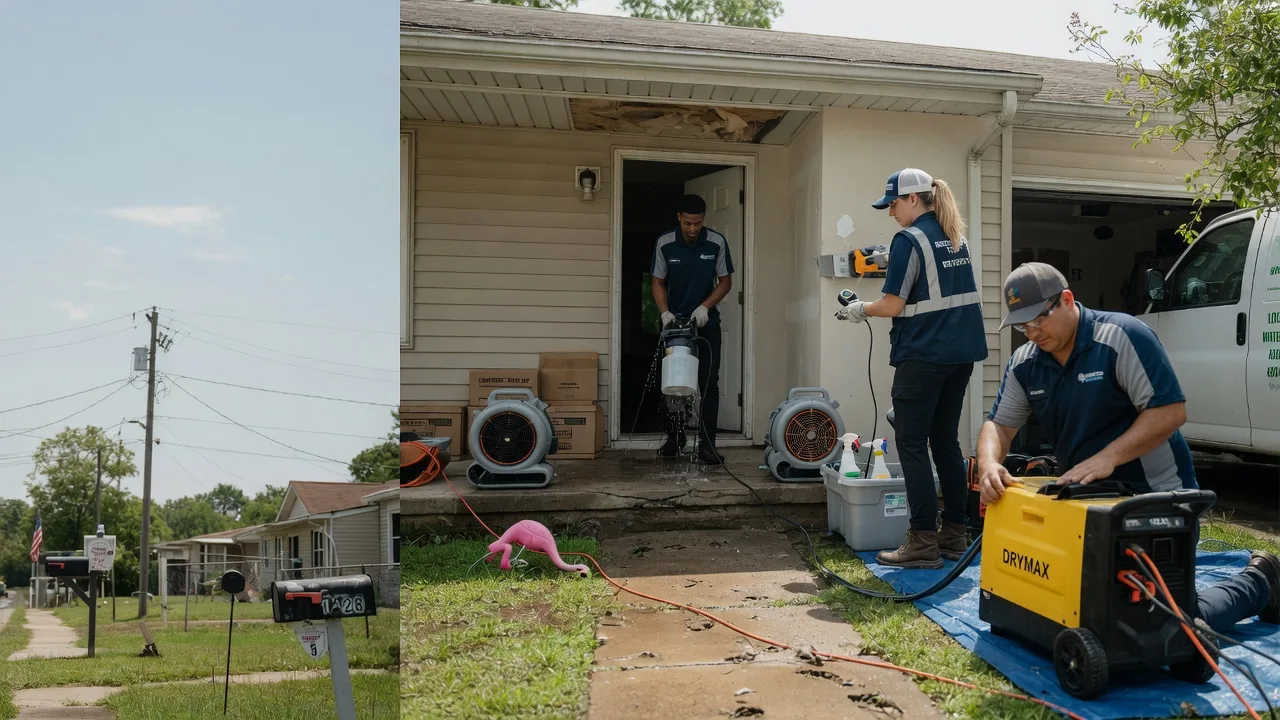 Storm Damage Water Removal in Thorofare, NJ near me